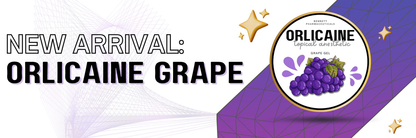 Orlicaine GEL Flavor Pack - Grape, Mint, Bubble Gum