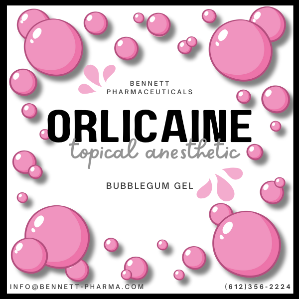 Orlicaine GEL Flavor Pack - Grape, Mint, Bubble Gum