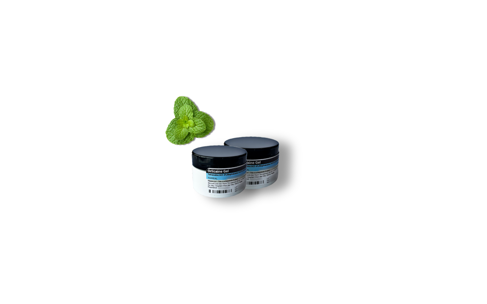 Orlicaine GEL - 2 Pack of Jars - Mint